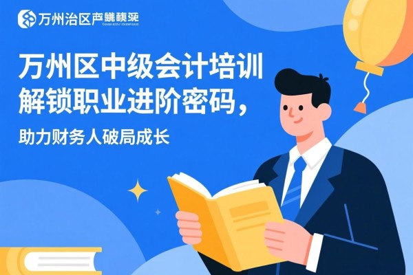 万州区中级会计培训，解锁职业进阶密码，助力财务人破局成长