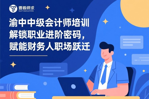 渝中中级会计师培训，解锁职业进阶密码，赋能财务人职场跃迁