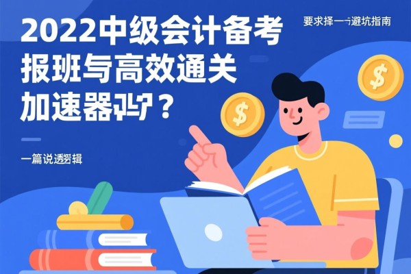 2022中级会计备考，报班是高效通关的加速器吗？一篇说透选择逻辑与避坑指南