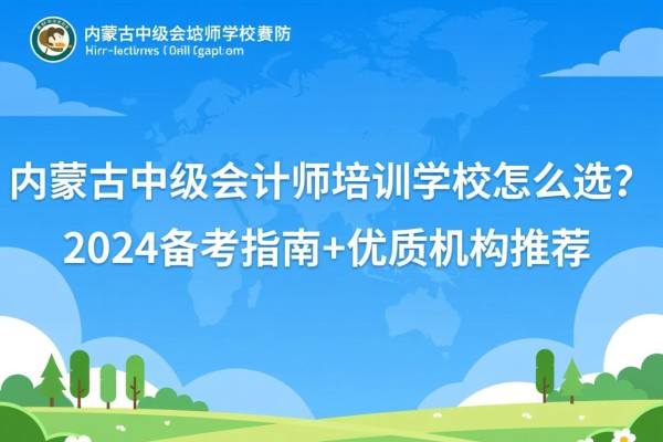 内蒙中级会计师培训学校怎么选?2024备考指南+优质机构推荐 内蒙中级会计师培训学校怎么选?2024备考指南+优质机构推荐