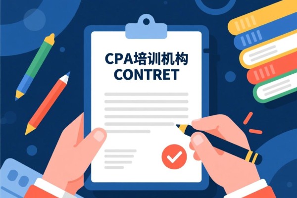 CPA培训机构合同