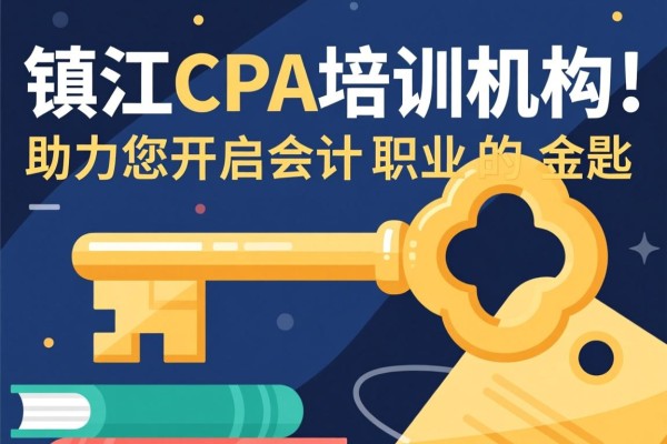 镇江CPA培训机构，助力您开启会计职业的金钥匙