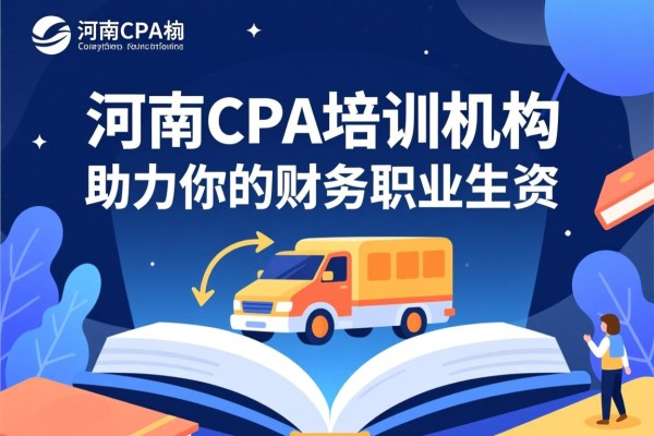 河南CPA培训机构，助力你的财务职业生涯