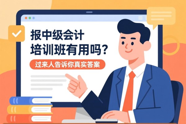 报中级会计培训班有用吗?过来人告诉你真实答案 报中级会计培训班有用吗?过来人告诉你真实答案