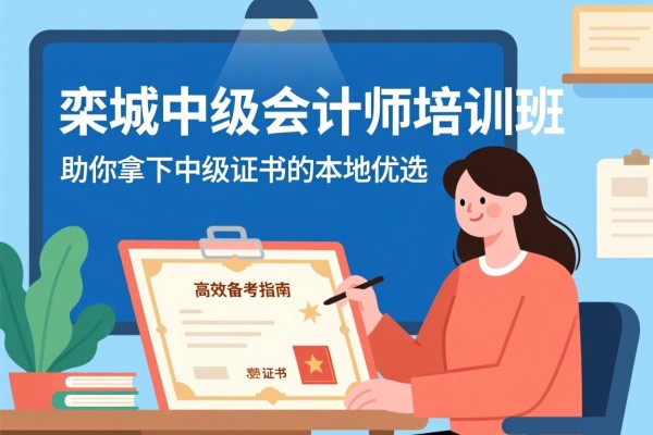 栾城中级会计师培训班,高效备考指南,助你拿下中级证书的本地优选 栾城中级会计师培训班,高效备考指南,助你拿下中级证书的本地优选