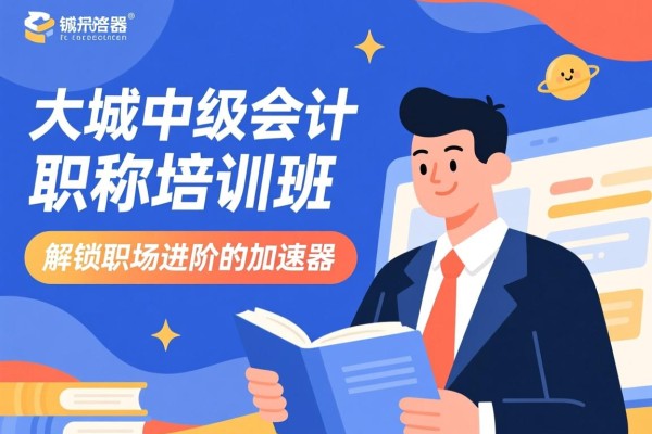 大城中级会计职称培训班，解锁职场进阶的加速器