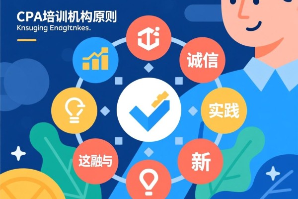 CPA培训机构原则，质量、诚信、实践与创新的融合