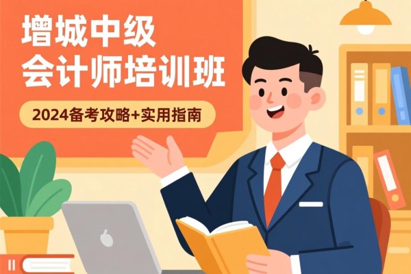 增城中级会计师培训班怎么选？2024备考攻略+实用指南