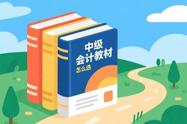 中级会计教材怎么选？这几本好点学的教材帮你少走弯路