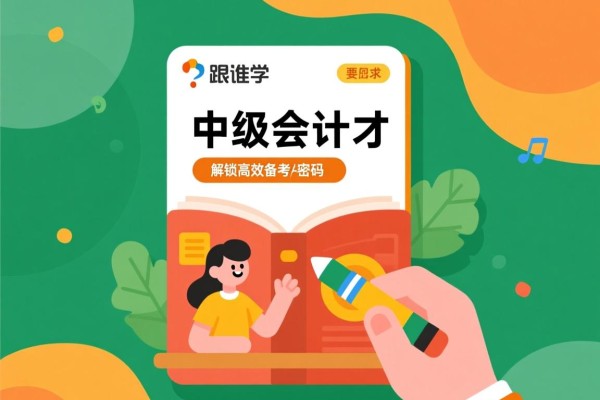 跟谁学中级会计教材图片，解锁高效备考的视觉密码