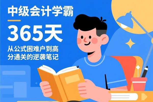 中级会计学霸的365天，从公式困难户到高分通关的逆袭笔记