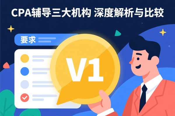 CPA辅导三大机构，深度解析与比较