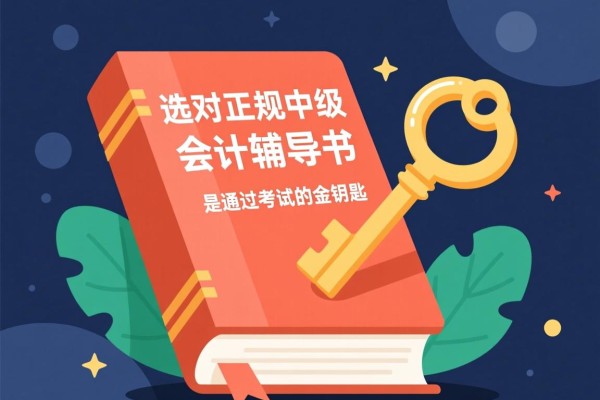 选对正规中级会计辅导书，是通过考试的金钥匙