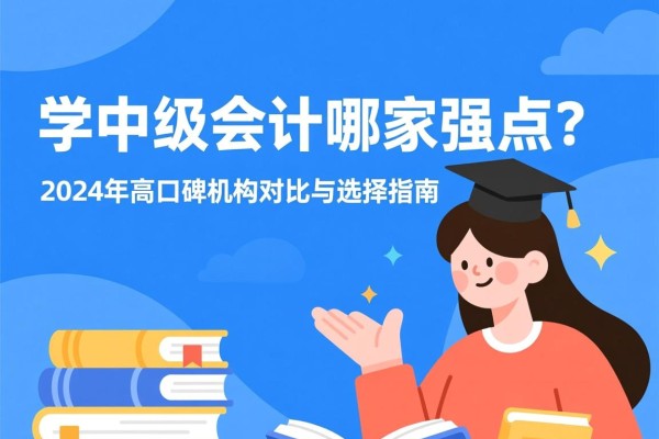 学中级会计哪家强点？2024年高口碑机构对比与选择指南