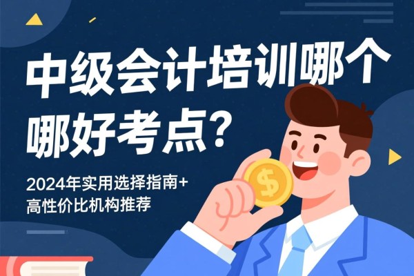 中级会计培训哪个好考点？2024年实用选择指南+高性价比机构推荐