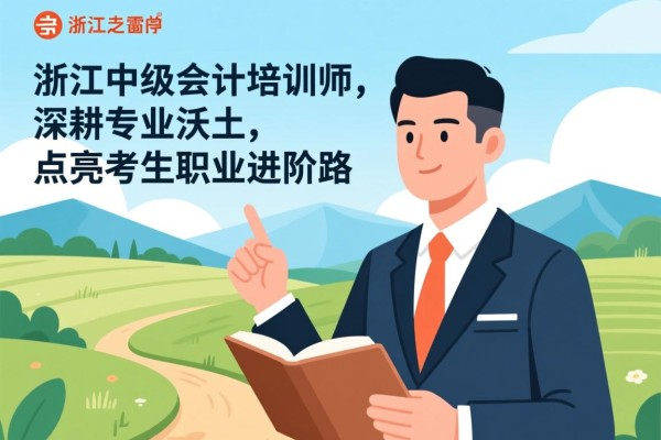 浙江中级会计培训教师，深耕专业沃土，点亮考生职业进阶路