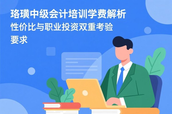 珞璜中级会计培训学费解析，性价比与职业投资的双重考量