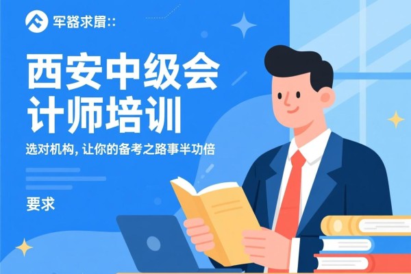 西安中级会计师培训，选对机构，让你的备考之路事半功倍