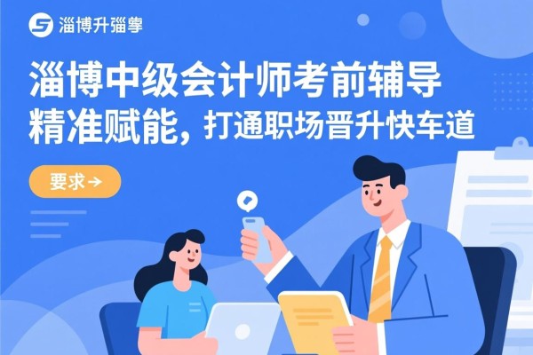 淄博中级会计师考前辅导，精准赋能，打通职场晋升快车道