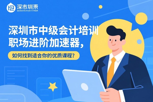 深圳市中级会计培训，职场进阶的加速器，如何找到适合你的优质课程？