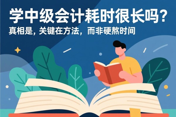 学中级会计耗时很长吗？真相是，关键在方法，而非硬熬时间