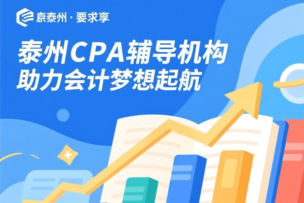 泰州CPA辅导机构，助力会计梦想起航