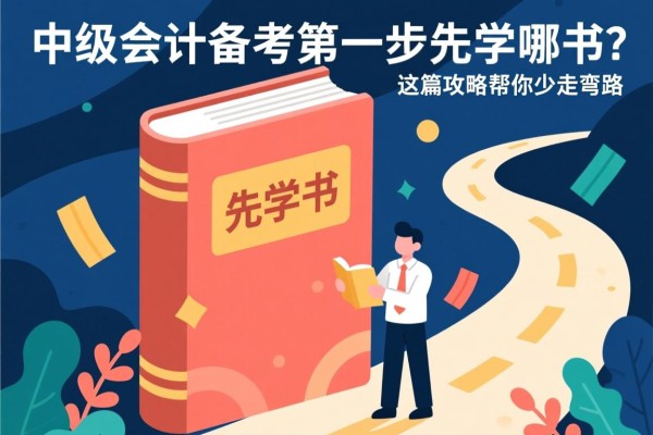 中级会计备考第一步，先学哪本书？这篇攻略帮你少走弯路