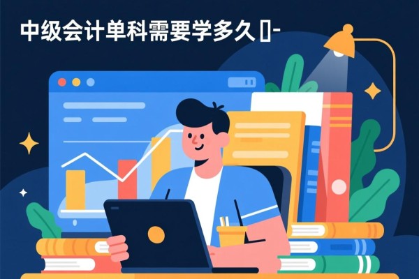 中级会计单科需要学多久？科学规划让备考事半功倍