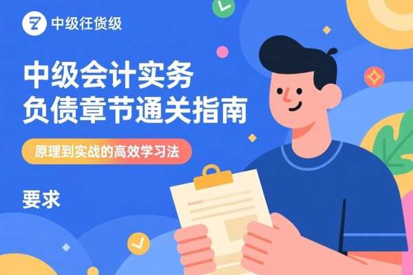 中级会计实务负债章节通关指南，从原理到实战的高效学习法