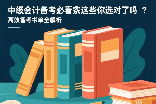 中级会计备考必看，这些书你选对了吗？高效备考书单全解析