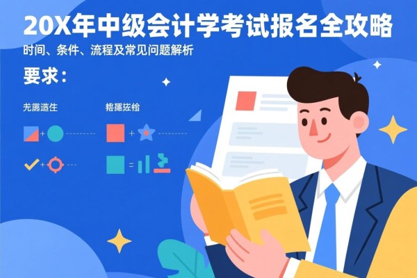 202X年中级会计学考试报名全攻略，时间、条件、流程及常见问题解析