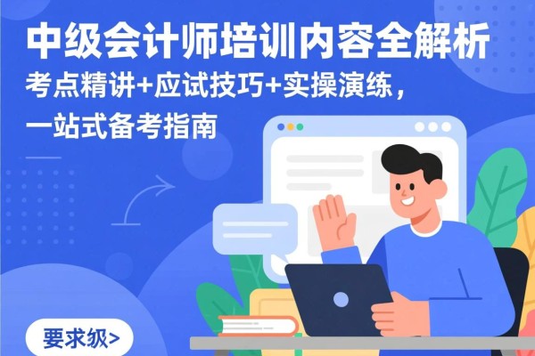 中级会计师培训内容全解析，考点精讲+应试技巧+实操演练，一站式备考指南