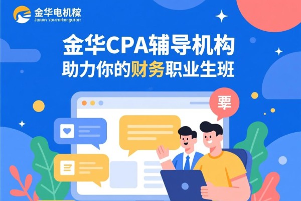金华CPA辅导机构，助力你的财务职业生涯