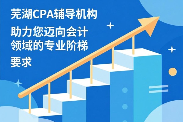 芜湖CPA辅导机构，助力您迈向会计领域的专业阶梯