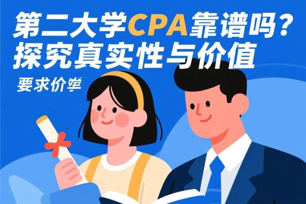 第二大学CPA靠谱吗？探究其真实性与价值