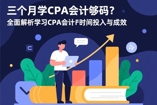 三个月学CPA会计够吗？全面解析学习CPA会计的时间投入与成效