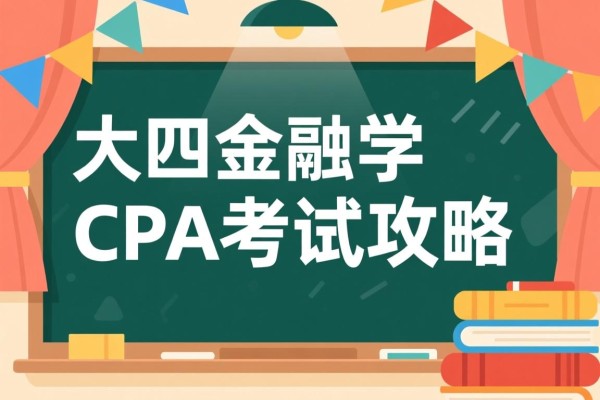 大四金融学CPA考试攻略