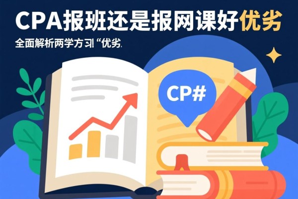 CPA报班还是报网课好，全面解析两种学习方式的优劣