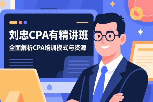 刘忠CPA有精讲班吗？全面解析CPA培训模式与资源