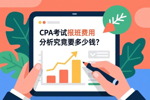 CPA考试报班费用分析，究竟要多少钱？