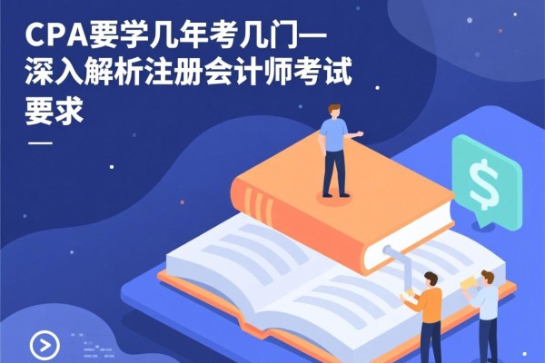 CPA要学几年要考几门—深入解析注册会计师考试