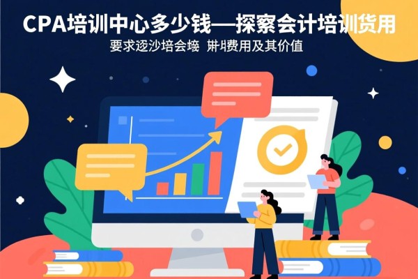 CPA培训中心多少钱—探究会计培训费用及其价值