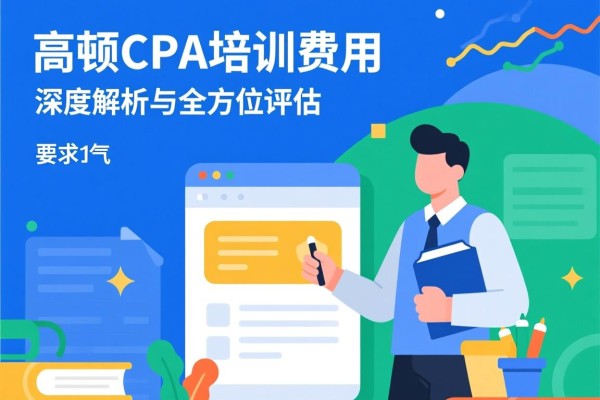 高顿的CPA培训费用，深度解析与全方位评估