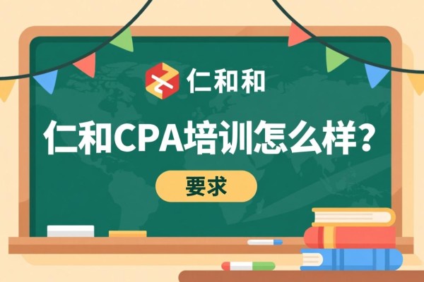 仁和CPA培训怎么样？