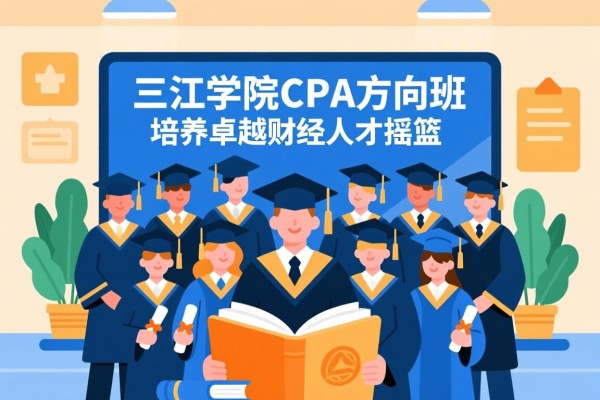 三江学院CPA方向班，培养卓越财经人才的摇篮