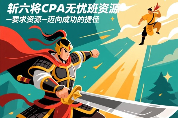 斩六将CPA无忧班资源—迈向成功的捷径