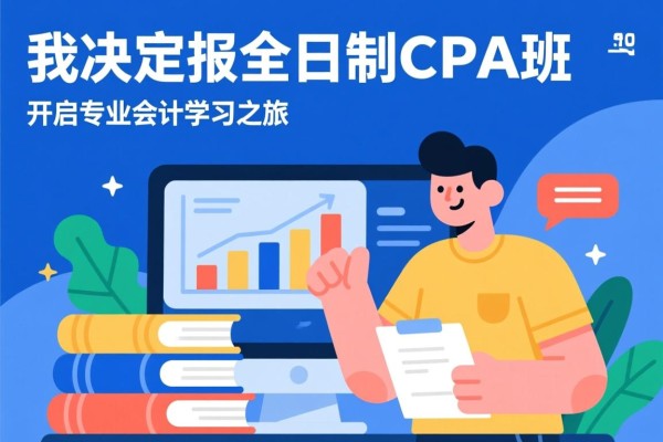 我决定报全日制CPA班，开启专业会计学习之旅