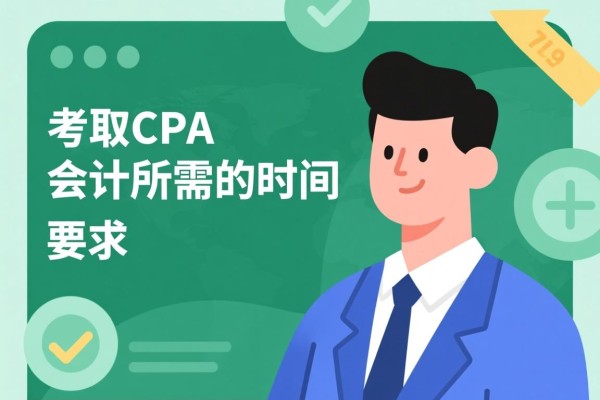 一、考取CPA会计所需的时间