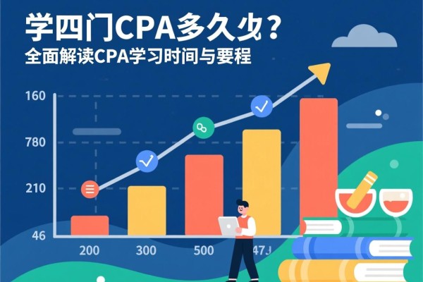 学四门CPA要多久？全面解读CPA学习时间与过程