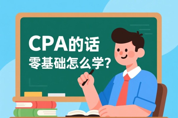 CPA的话，零基础怎么学